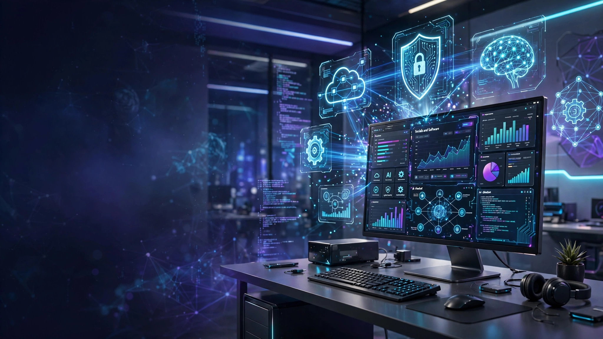 Socials and Software AlienSync