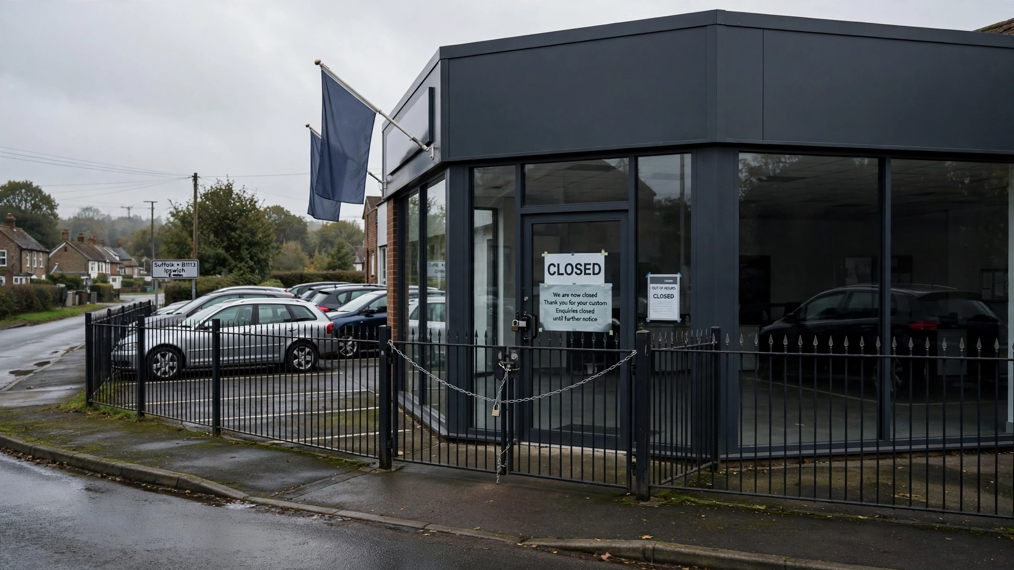 Suffolk Car Dealership Goes Bust