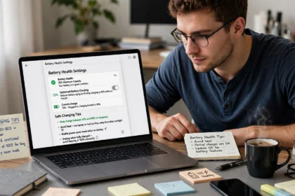How to Use Laptop Battery Health Safely