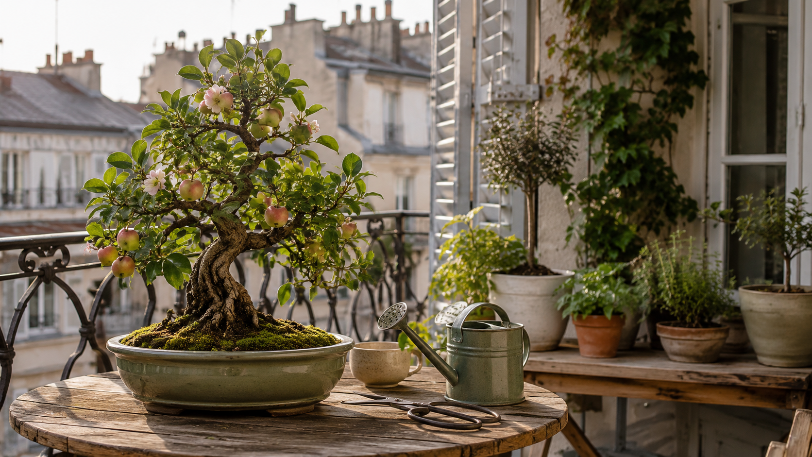 Bonsai Apple Trees and Sustainable Plant Care: A Growing Trend in European Homes