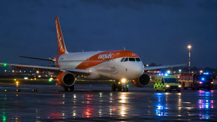 EasyJet Flight U2238 Emergency Landing Newcastle