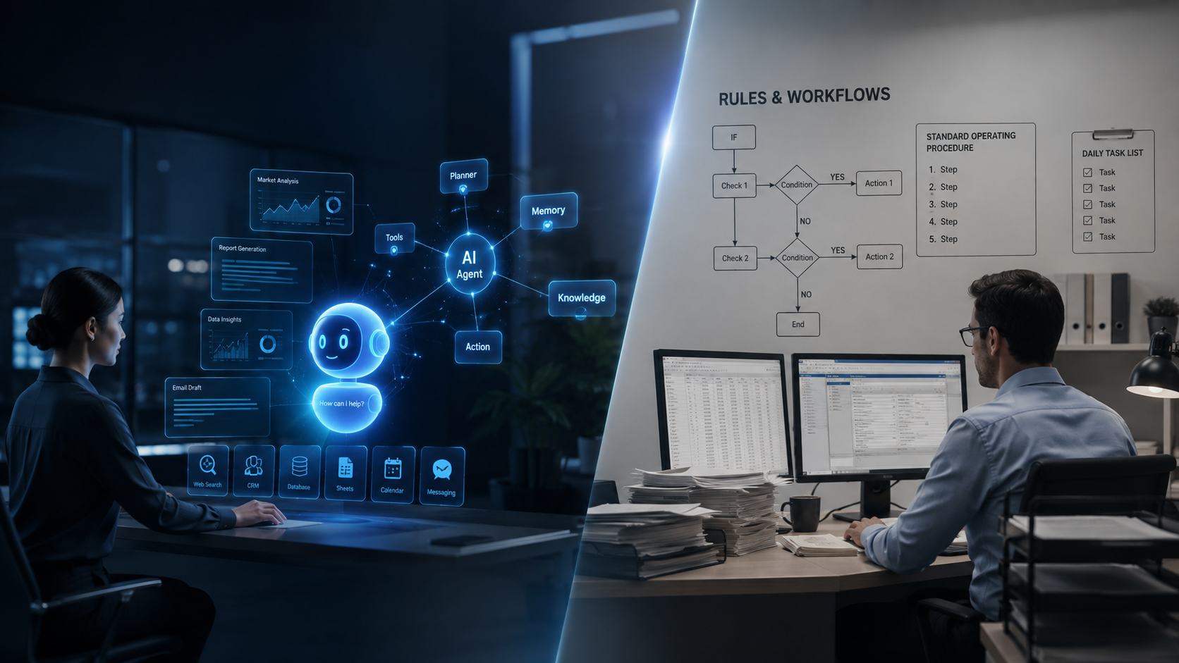AI Agents vs Traditional Alternatives