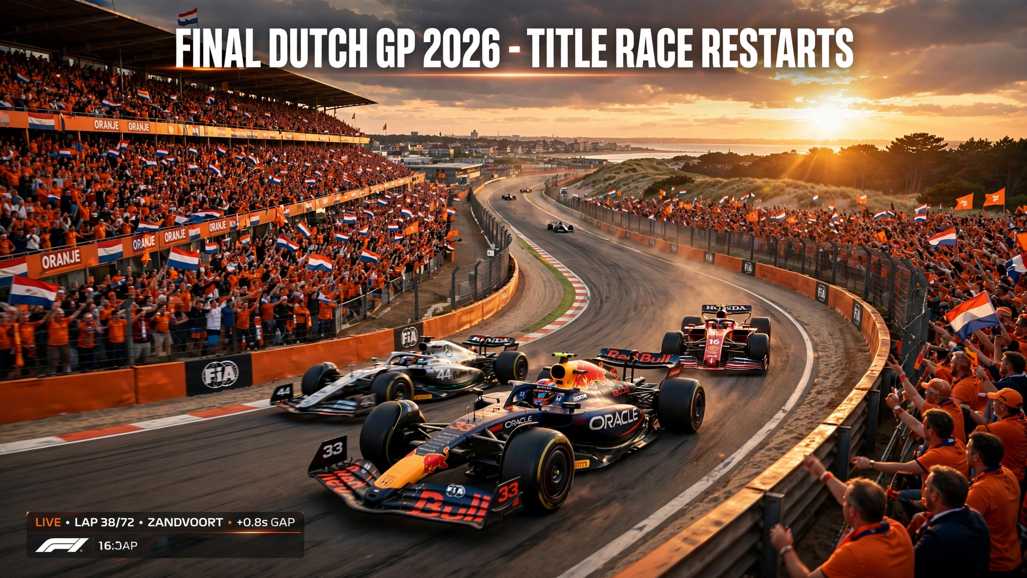 Final Dutch Grand Prix set to restart the 2026 Formula 1 title race