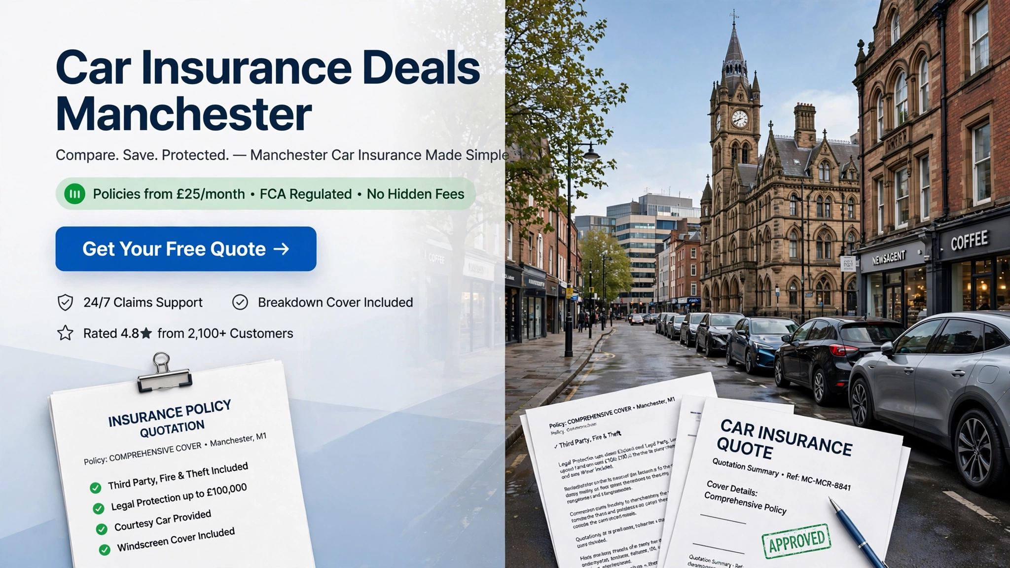 Car Insurance Deals Manchester