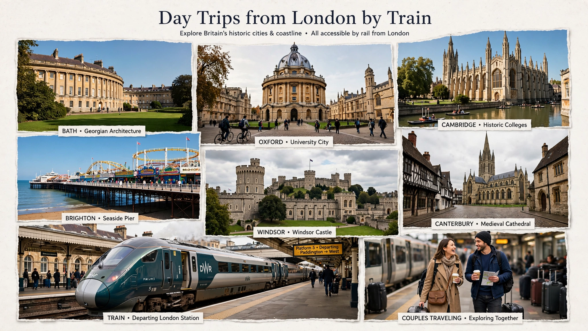 10 Unique Day Trips from London by Train (2026 Guide)