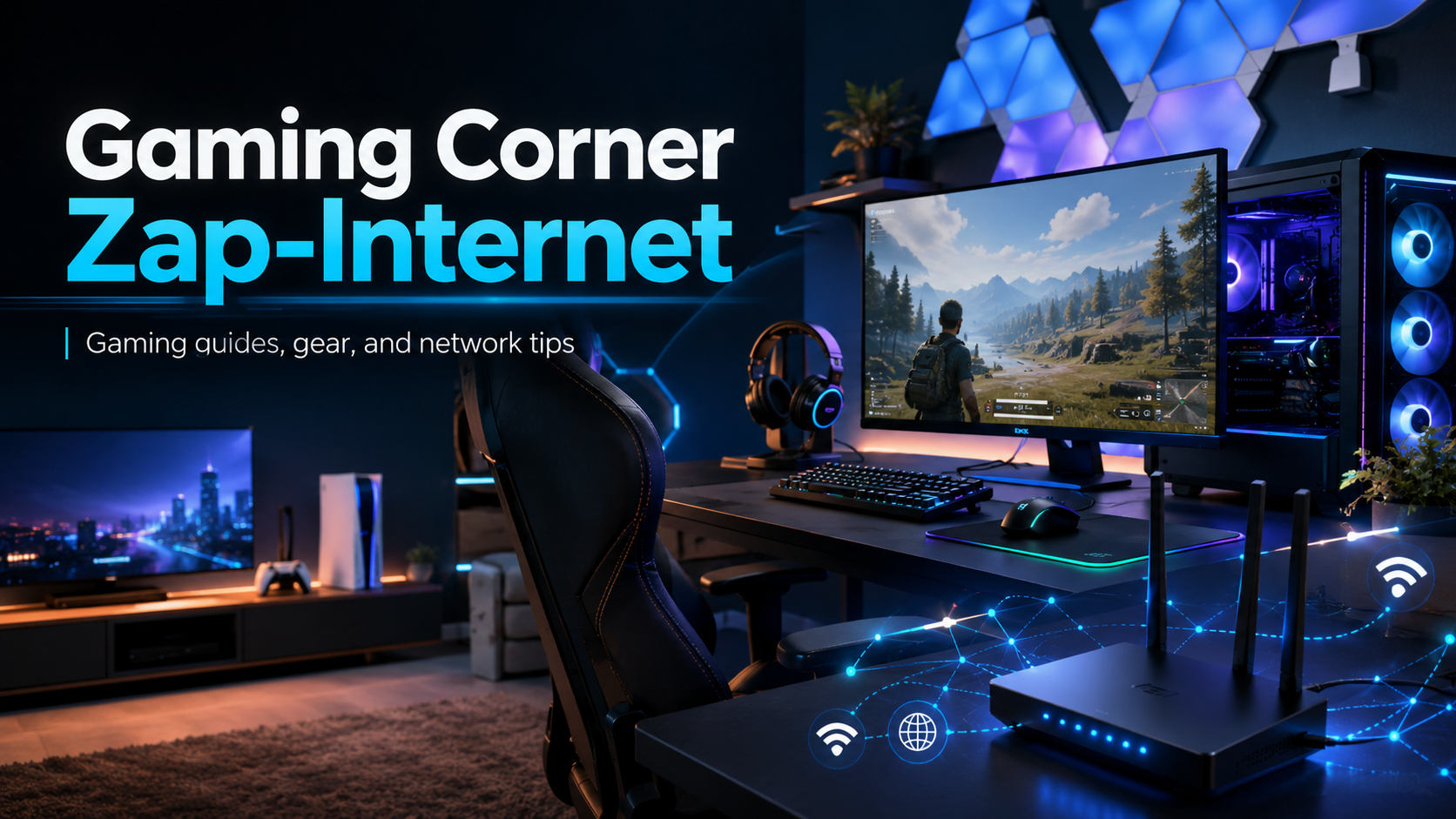 Gaming Corner Zap-Internet