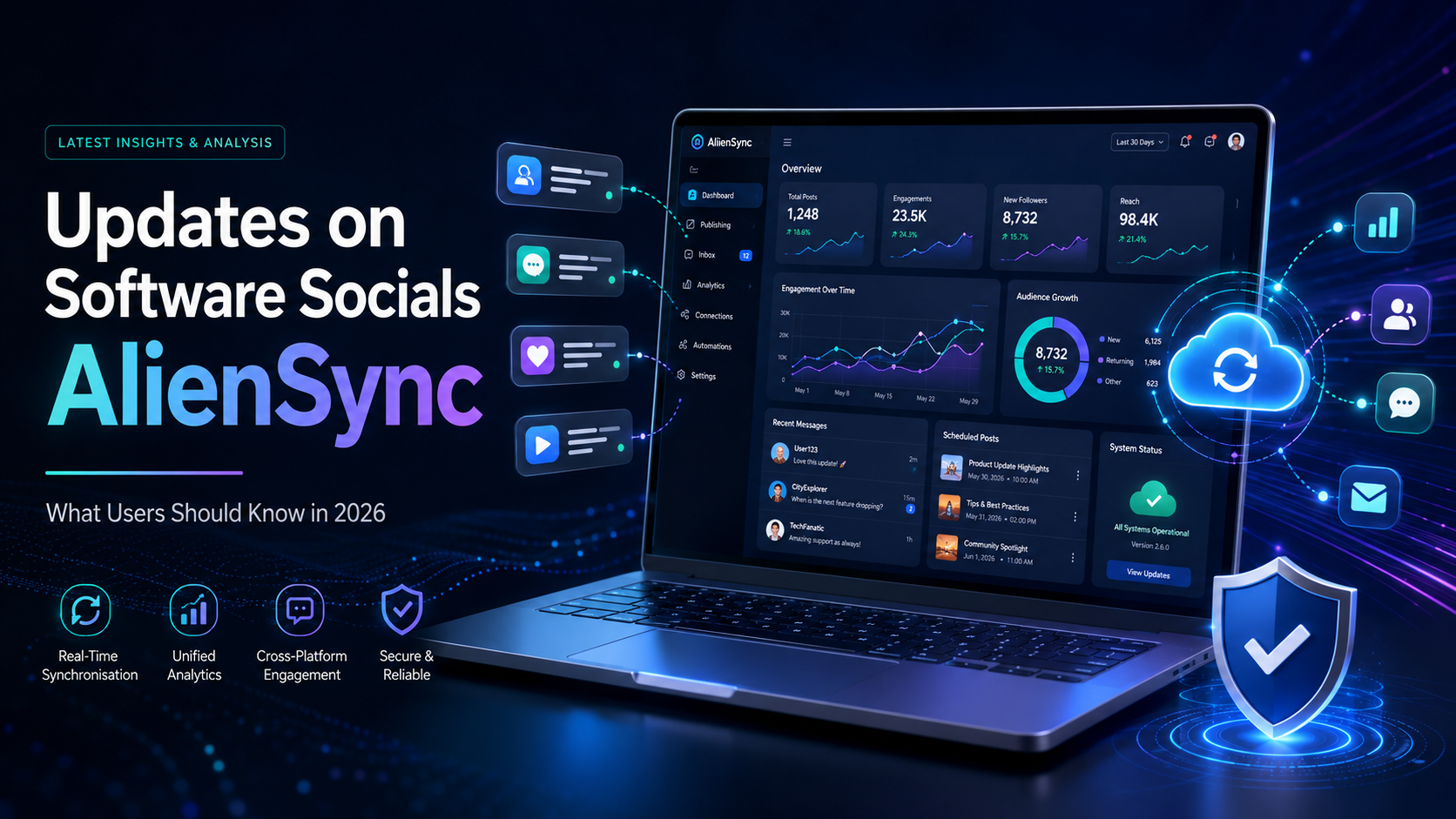 Updates on Software Socials AlienSync