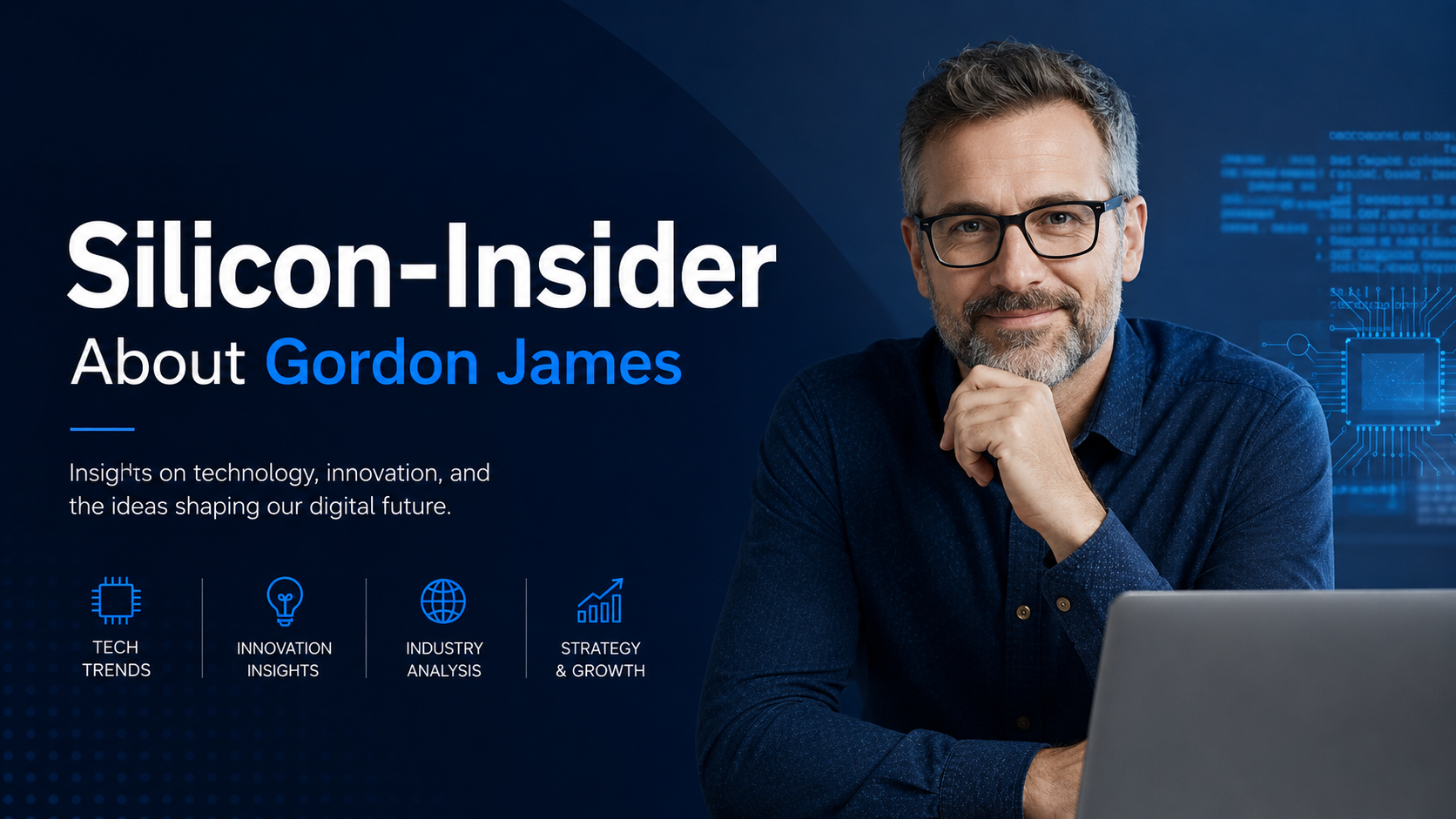 Silicon-Insider About Gordon James