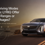 Do the Driving Modes in Cadillac LYRIQ Offer Different Ranges or Battery Usages