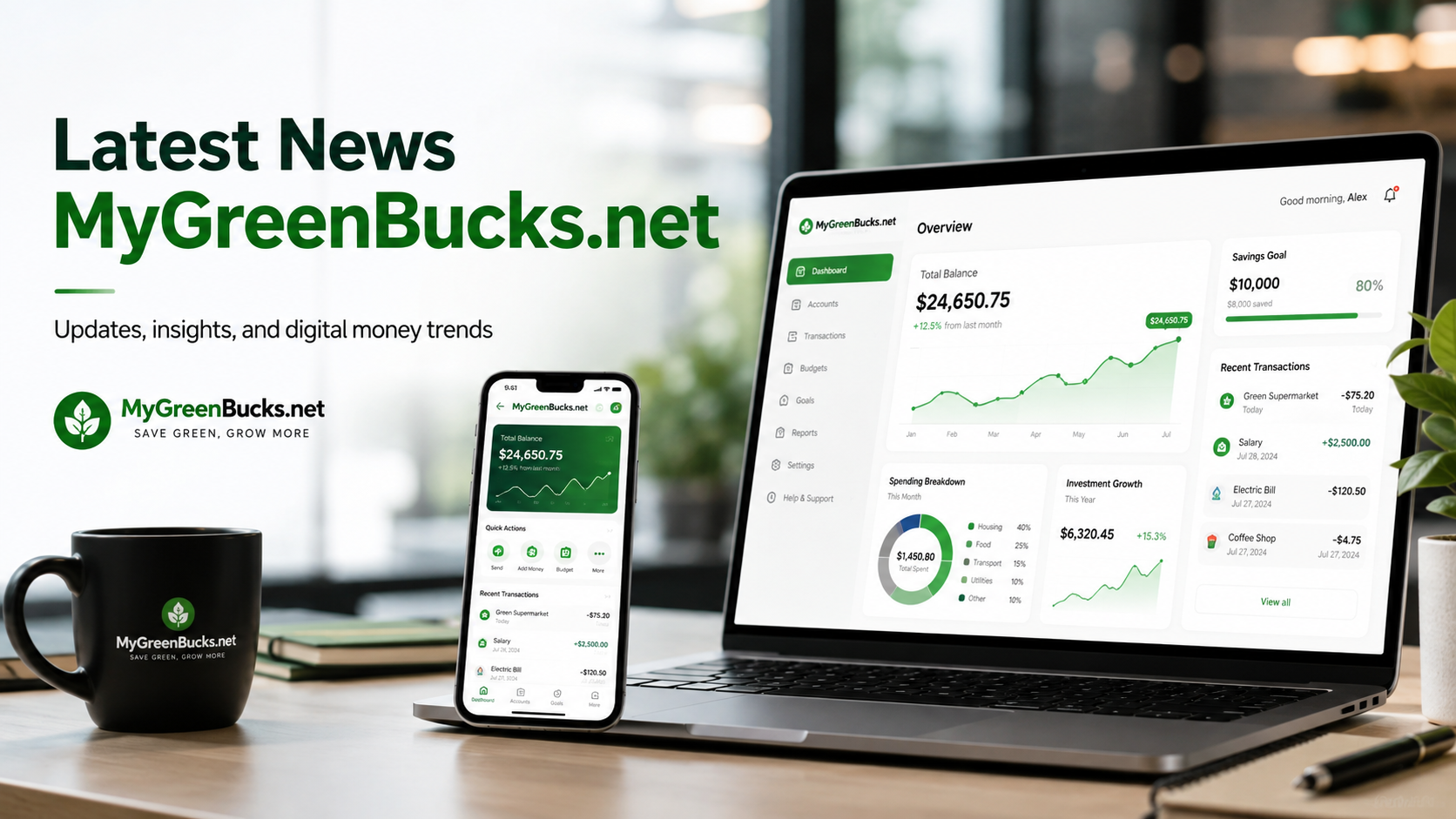 Latest News MyGreenBucks.net