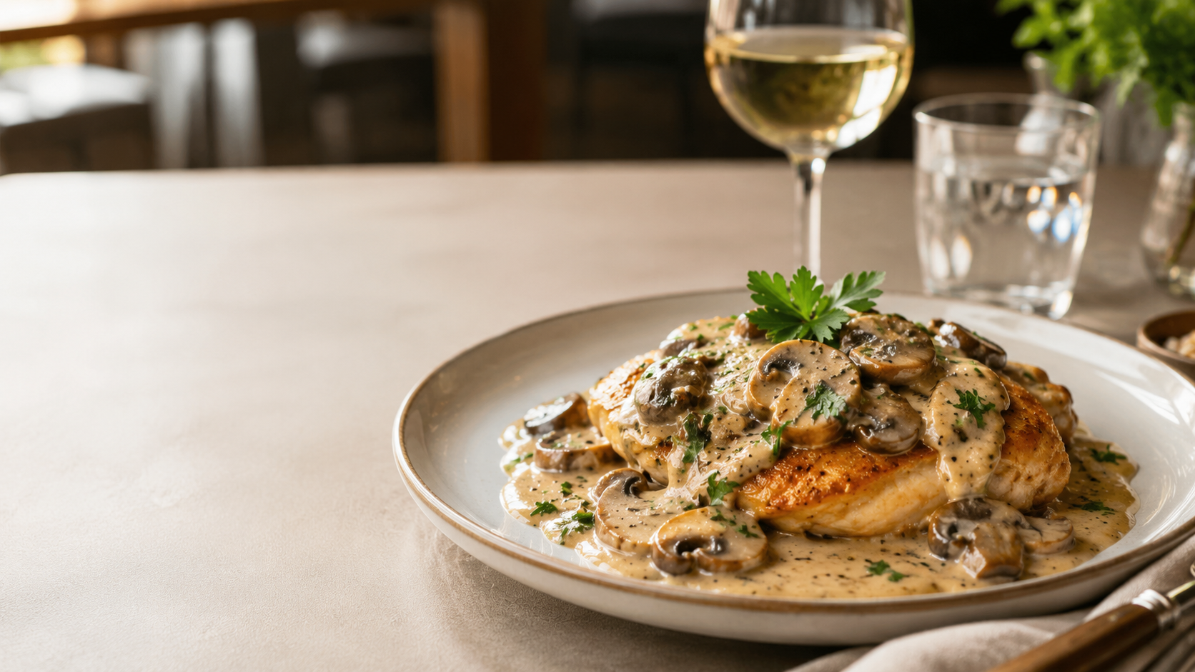 Best Pollo al Champignon Near Me