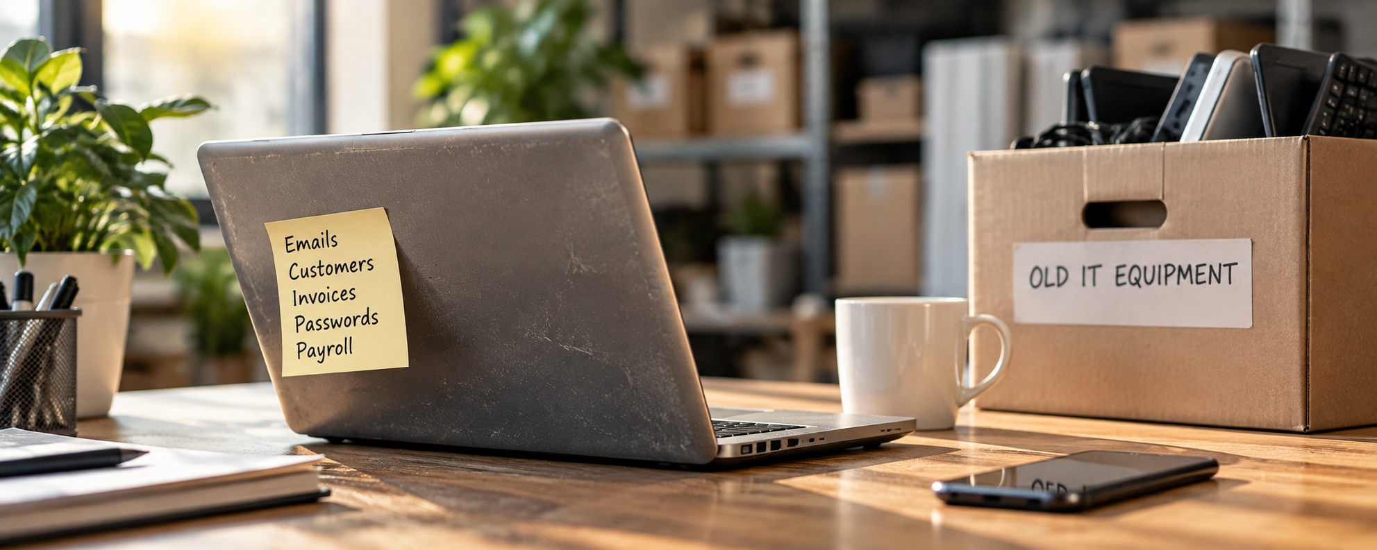 Your old laptop still remembers everything
